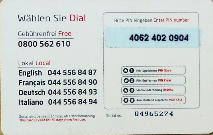 Cartes · Emission limitée Suisse-Thailande