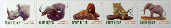 Timbres · Afrique DU SUD