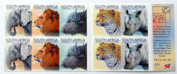 Timbres · Afrique DU SUD