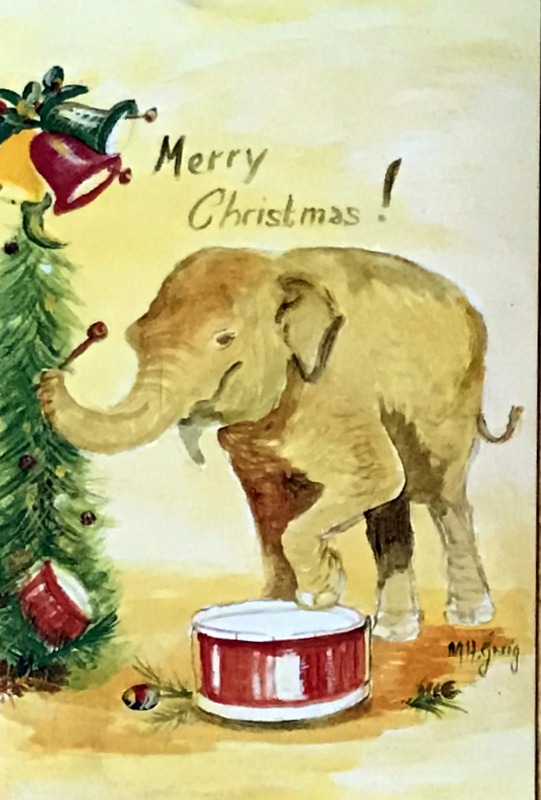 Cartes · Miniatres pour traims du zoo Hagenbeck
