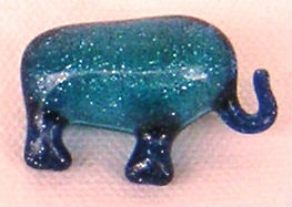 Diverses matières · Elephants EN Verre - Crystal