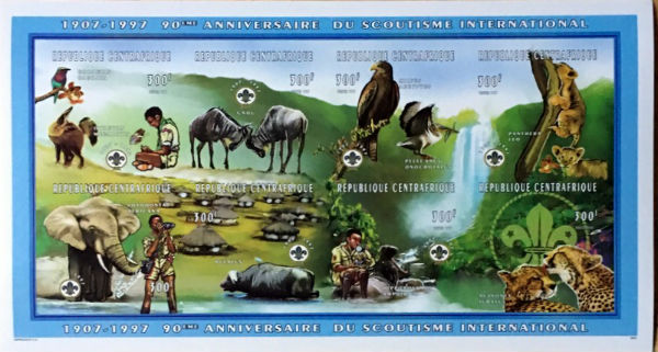 Timbres · Rep. Centrafricaine