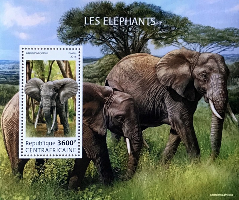 Timbres · Centre Afrique