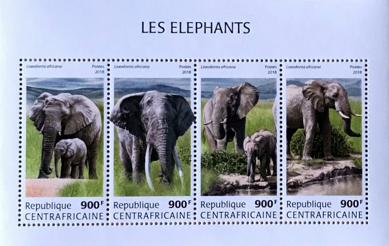 Timbres · Centre Afrique