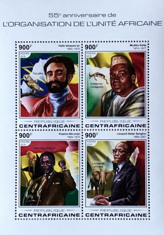 Timbres · Centre Afrique