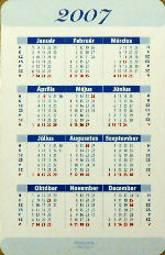Calendriers · Hongrie