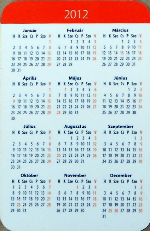 Calendriers · Hongrie