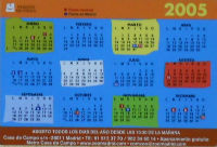 Calendriers · Espagne