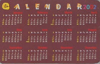 Calendriers · Thailande