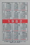 Calendriers · Union Sovietique - Urss