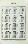 Calendriers · Union Sovietique - Urss