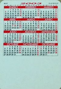Calendriers · Espagne