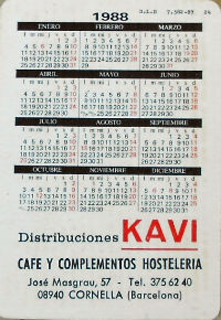 Calendriers · Espagne