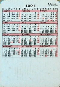 Calendriers · Espagne