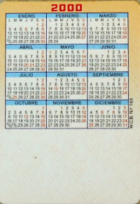 Calendriers · Espagne