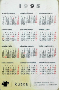 Calendriers · Espagne