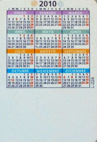 Calendriers · Espagne