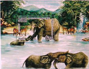 Timbres · Cambodge