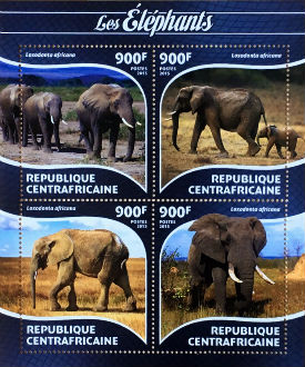 Timbres · Centre Afrique