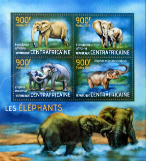 Timbres · Centre Afrique