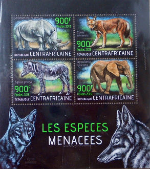 Timbres · Centre Afrique
