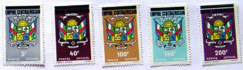 Timbres · Rep. Centrafricaine