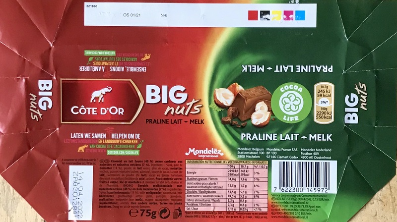 Boîtes & emballages · Côte d'Or