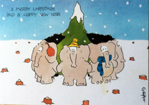 Cartes · 23 cartes hollandaises " Merry Christmas - Happy New Year"