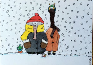 Cartes · 23 cartes hollandaises " Merry Christmas - Happy New Year"