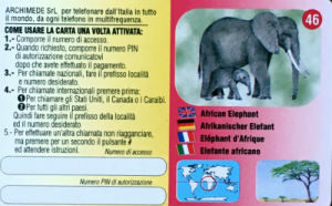 Cartes · Italie