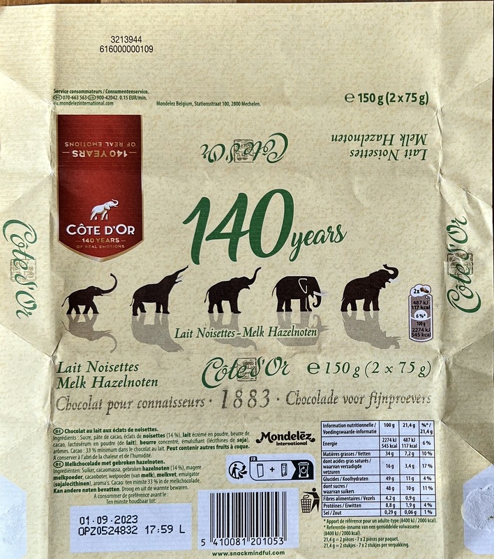 Boîtes & emballages · Côte d'Or