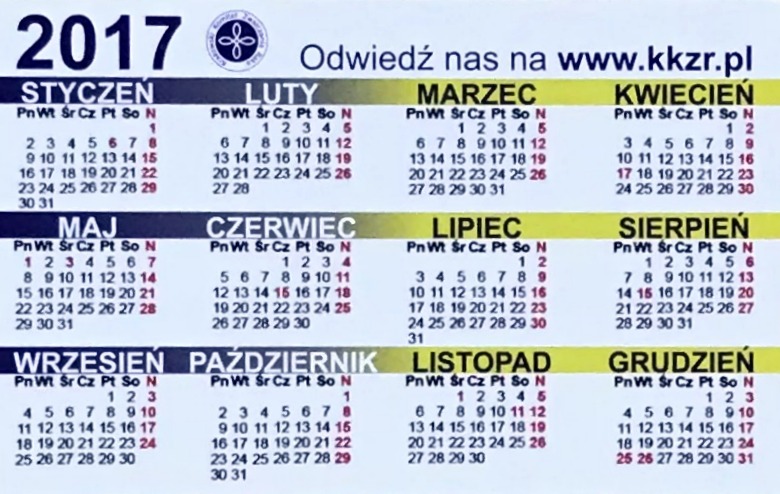 Calendriers · Pologne