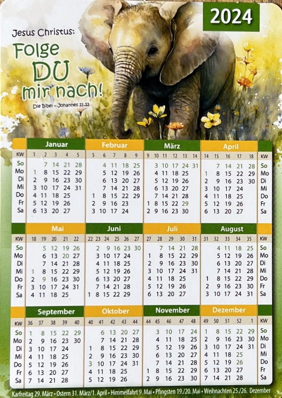 Calendriers · Allemagne