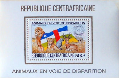 Timbres · Rep. Centrafricaine