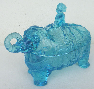 Diverses matières · Elephants EN Verre - Crystal