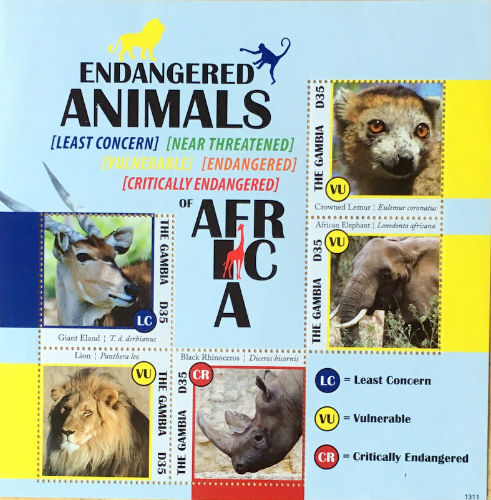 Timbres · Gambia