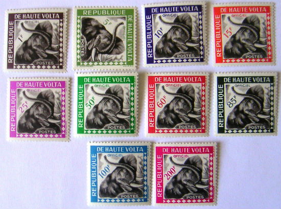 Timbres · Haute Volta
