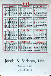 Calendriers · Portugal