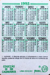 Calendriers · Portugal