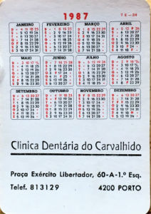 Calendriers · Portugal