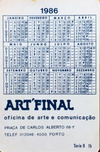 Calendriers · Portugal