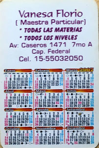 Calendriers · Espagne