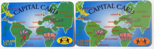 Cartes · Italie