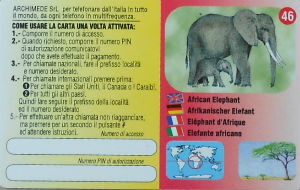 Cartes · Italie