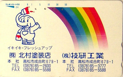 Cartes · Japon NTT