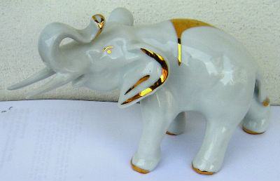Diverses matières · Elephants EN Porcelaine - Ceramique