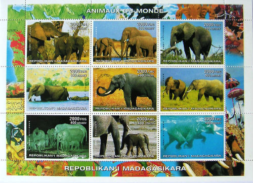 Timbres · Non reconnu par l'UPU