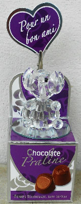 Diverses matières · Elephants EN Verre - Crystal