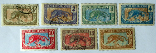 Timbres · Moyen Congo
