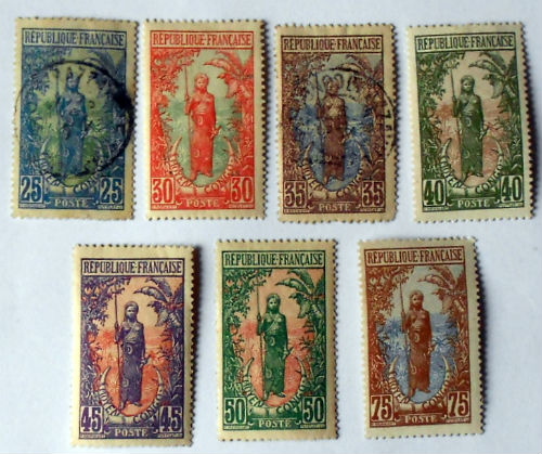 Timbres · Moyen Congo